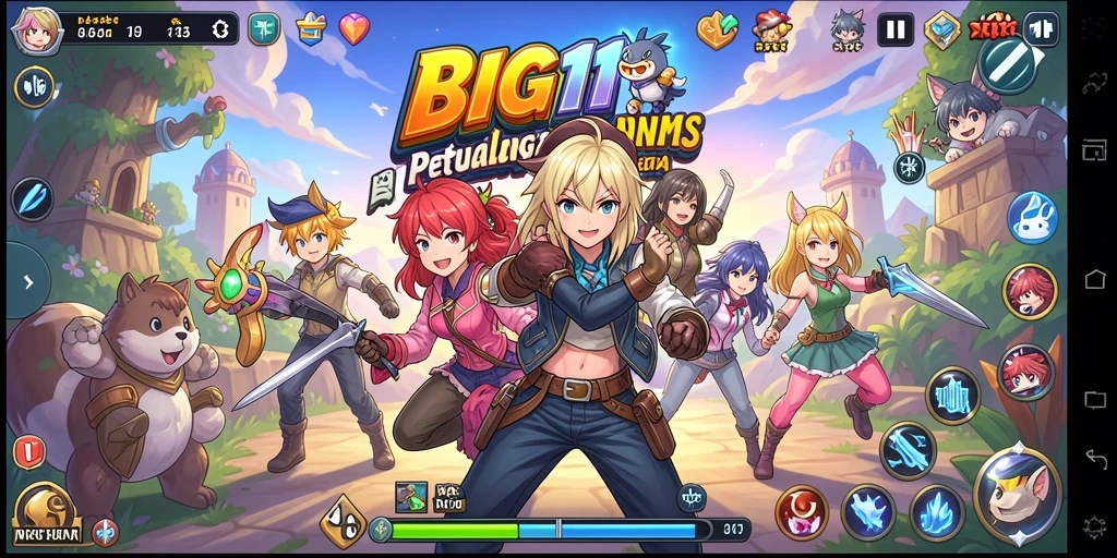 Menampilkan gameplay seru dan karakter anime yang menarik.