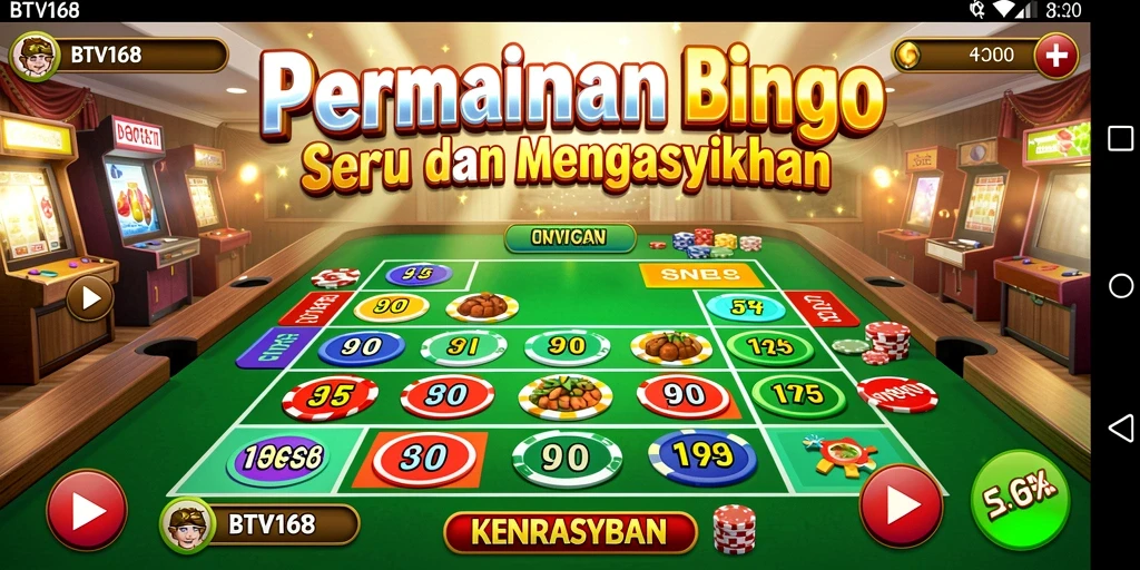 Tampilan gameplay BTV168 yang penuh warna dan seru.