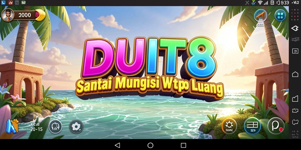 Screenshot gameplay DUIT8 yang menunjukkan momen keseruan dalam permainan.