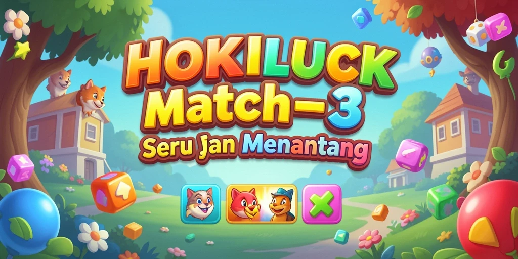 Tampilan gameplay HOKILUCK yang penuh warna dan menarik.