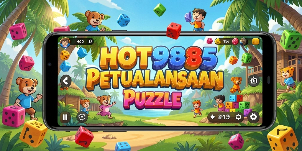 Screenshot HOT985 menunjukkan gameplay Puzzle yang menarik dan menantang.