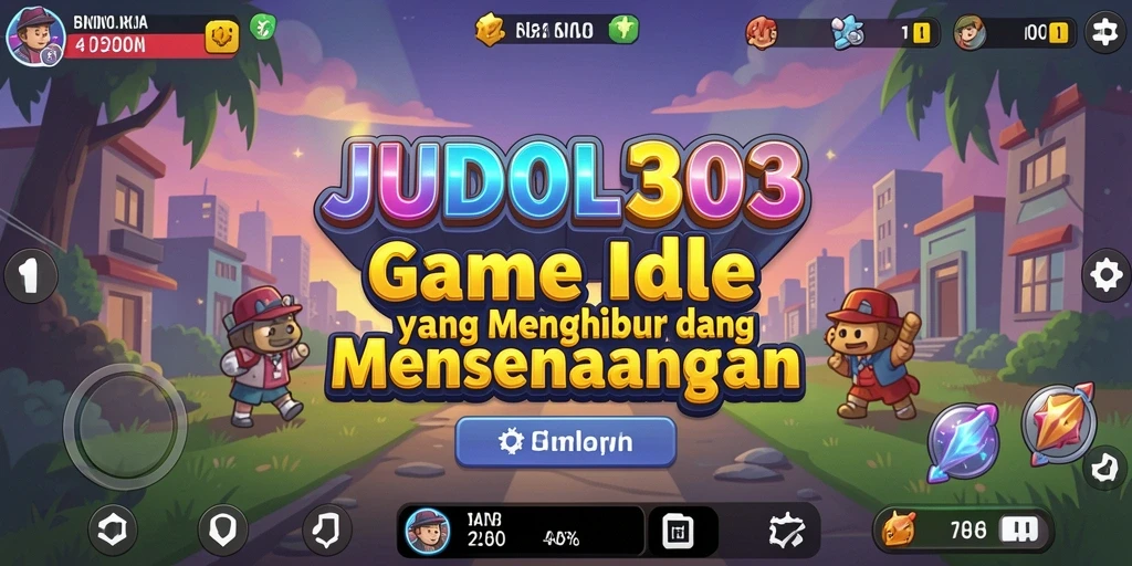 Screenshot gameplay JUDOL303 yang menunjukkan aksi Idle yang seru.