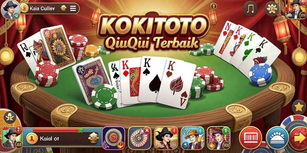 Screenshot gameplay QiuQiu KOKITOTO yang menarik dan mengasyikkan.