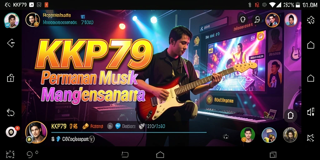 Tampilan gameplay KPK79 yang penuh warna dan interaktif.
