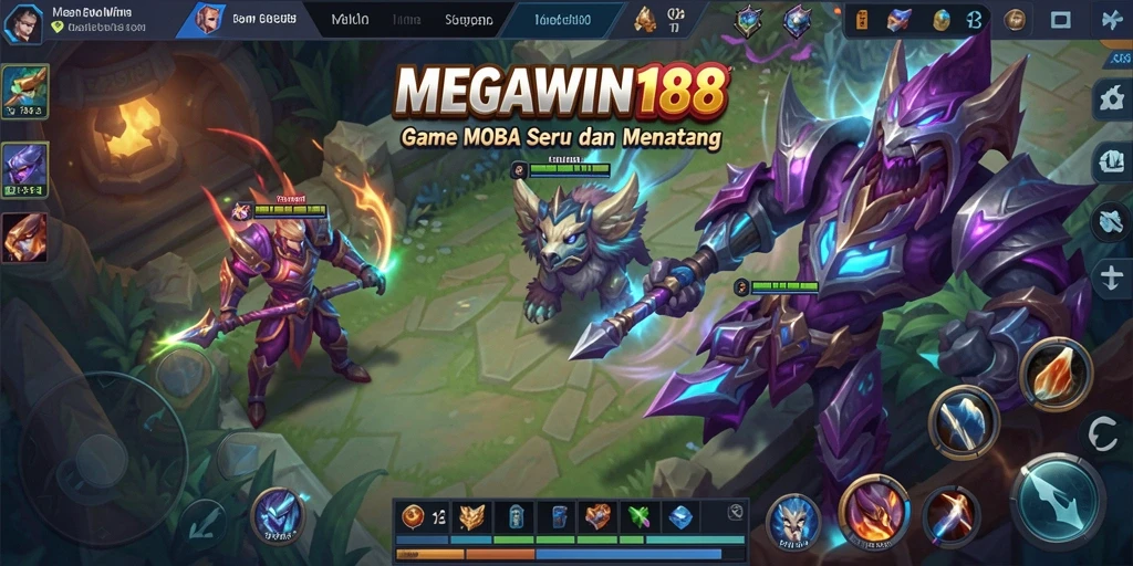 Tampilan menarik dari gameplay MEGAWIN188 yang seru.