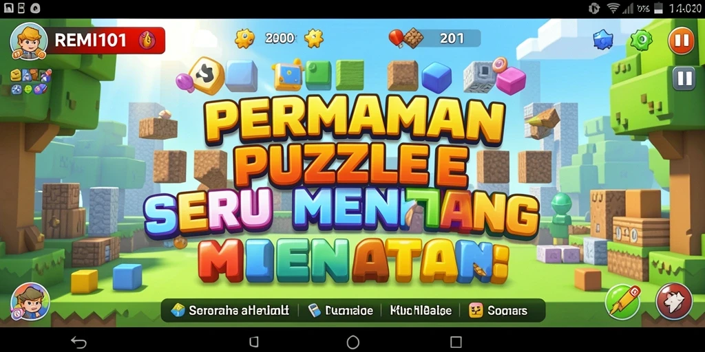 Tampilan gameplay REMI101 yang menantang dan menarik.