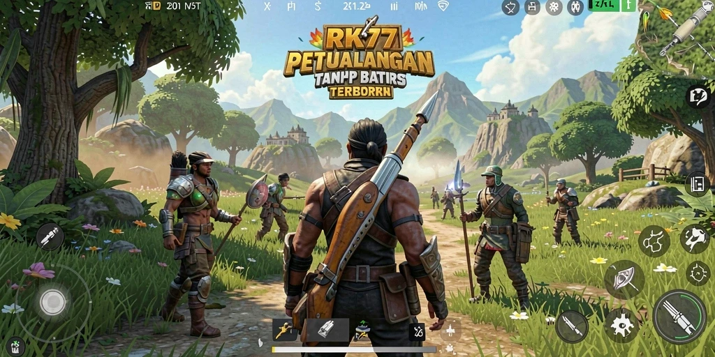 Gameplay Open World yang menakjubkan dan interaktif di RK77.