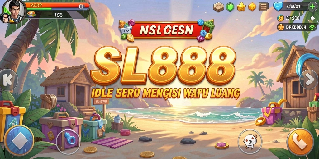 Screenshot menampilkan gameplay Idle SL888 yang menarik dan interaktif.