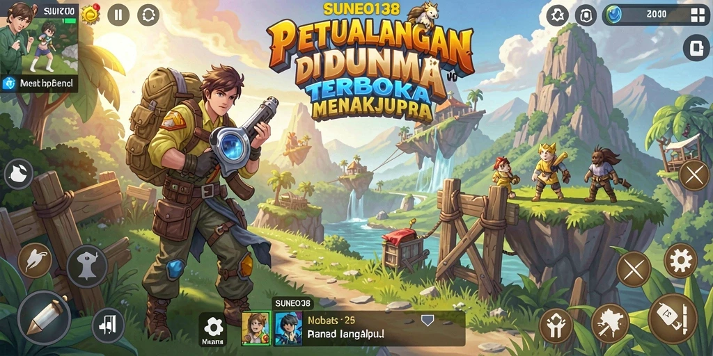 Screenshot SUNEO138 menampilkan gameplay Open World yang seru dan menarik.