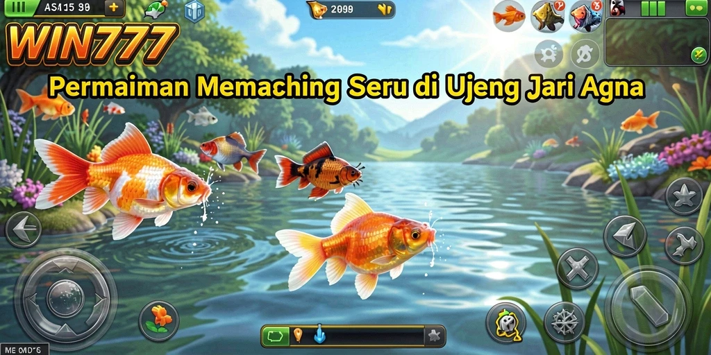 Tangkapan ikan berwarna-warni dalam game WIN777.
