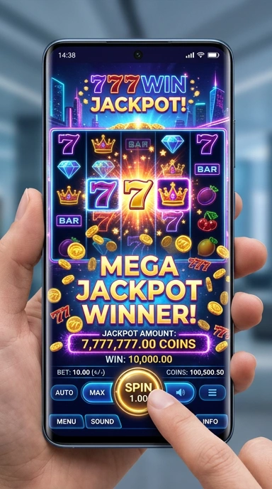 Tampilan antarmuka aplikasi 777win yang sederhana dan efisien.